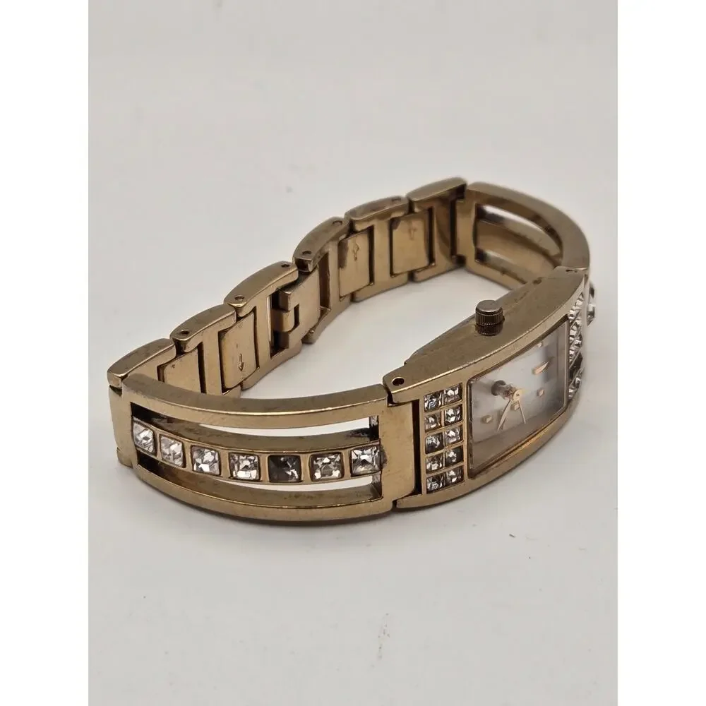 Relic by Fossil Gold Tone Crystal Quartz Watch ZR33790